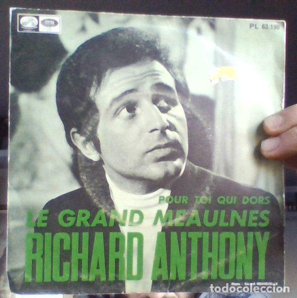 Discos de vinil: Richard Anthony &ndash; Le Grand Meaulnes (Vinyl, La Voz De Su Amo PL 63.190)
