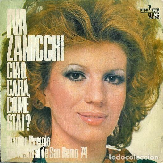 Discos de vinil: Iva Zanicchi &ndash; Ciao, Cara, Come Stai? (Vinyl, Rifi MO 1405)