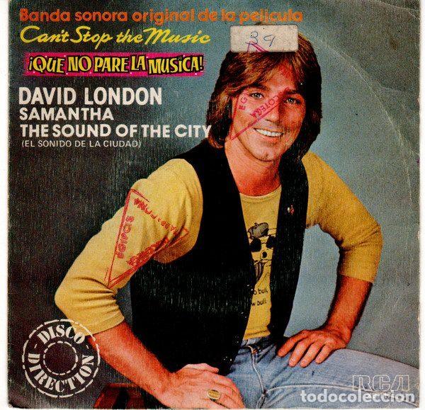 Discos de vinil: David London &ndash; Samantha / The Sound Of The City = El Sonido De La Ciudad (Vinyl, RCA XB-1175)