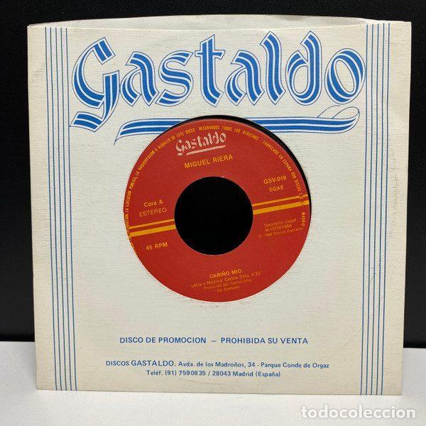 Disques de vinyle: Miguel Riera &ndash; Cari&ntilde;o Mio (Vinyl, Gastaldo GSV-019)