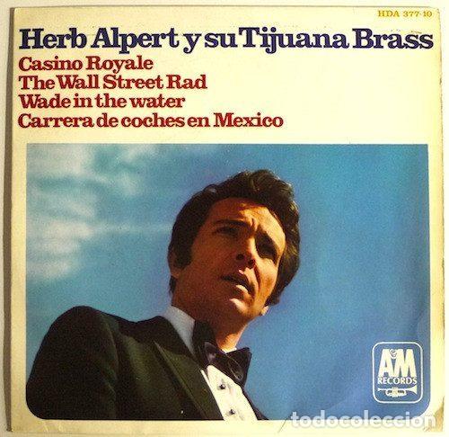 Disques de vinyle: Herb Alpert Y Su Tijuana Brass &ndash; Casino Royale (Vinyl, A&M Records HDA 377-10)