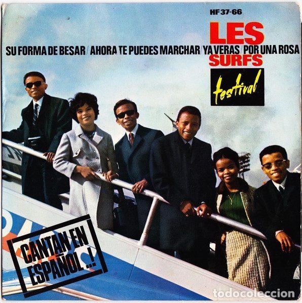 Vinyl-Schallplatten: Les Surfs &ndash; Su Forma De Besar (Vinyl, Disques Festival HF 37-66)