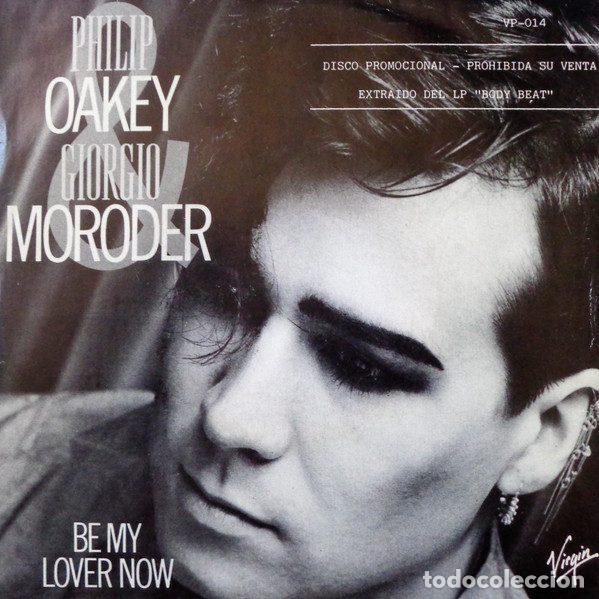 Discos de vinil: Philip Oakey & Giorgio Moroder &ndash; Be My Lover Now (Vinyl, Virgin VP 014)