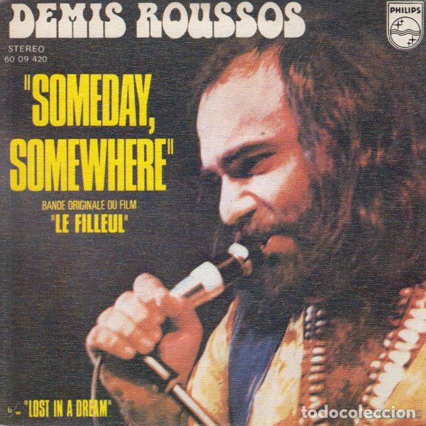 Disques de vinyle: Demis Roussos &ndash; Someday, Somewhere (Vinyl, Philips 60 09 420)
