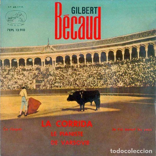 Vinyl-Schallplatten: Gilbert B&eacute;caud &ndash; La Corrida (Vinyl, La Voz De Su Amo 7 EPL 13.910)