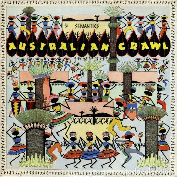 Disques de vinyle: Australian Crawl &ndash; Semantics (Vinyl, Geffen Records GHS 4028)