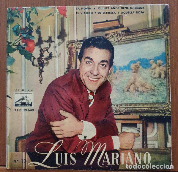 Dischi in vinile: Luis Mariano &ndash; La Novia (Vinyl, La Voz De Su Amo 7EPL 13.640)