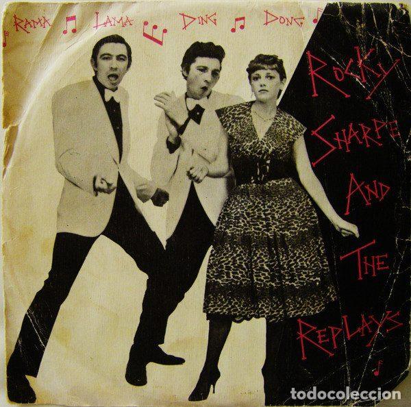 Disques de vinyle: Rocky Sharpe And The Replays &ndash; Rama Lama Ding Dong (Vinyl, Chiswick Records 02.1385/8)
