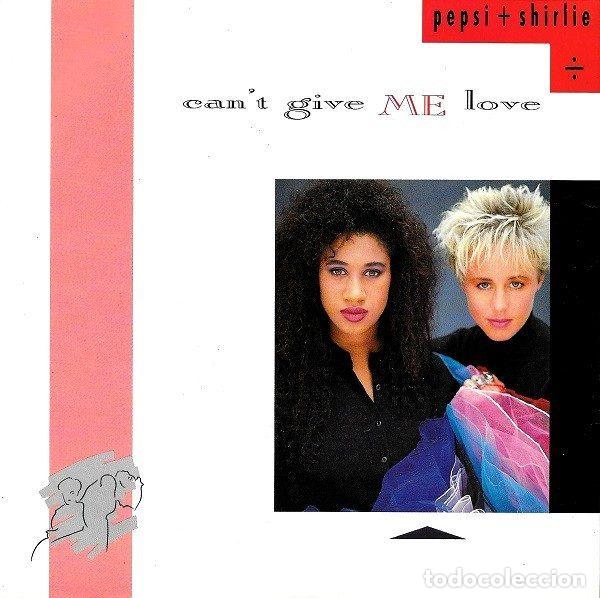 Disques de vinyle: Pepsi + Shirlie &ndash; Can't Give Me Love (Vinyl, Polydor POSP 885)