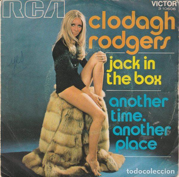 Discos de vinil: Clodagh Rodgers &ndash; Jack In The Box / Another Time Another Place (Vinyl, RCA Victor 3-10606)