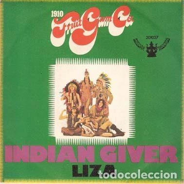 Disques de vinyle: 1910 Fruitgum Company &ndash; Indian Giver / Liza (Vinyl, Buddah Records 201037)