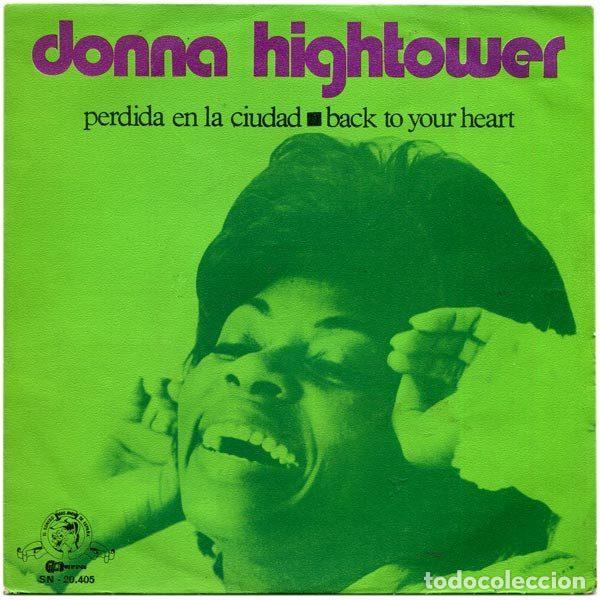 Vinyl-Schallplatten: Donna Hightower &ndash; Perdida En La Ciudad / Back To Your Heart (Vinyl, Guitarra SN-20.405)