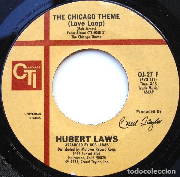 Vinyl-Schallplatten: Hubert Laws &ndash; The Chicago Theme / I Had A Dream (Vinyl, CTI Records OJ-27 F)