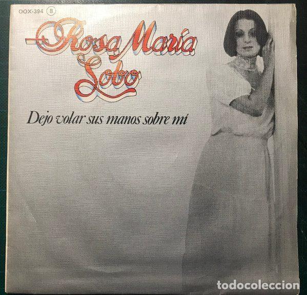 Vinyl-Schallplatten: Rosa Mar&iacute;a Lobo &ndash; Dejo Volar Sus Manos Sobre Mi (Vinyl, Zafiro OOX-394)