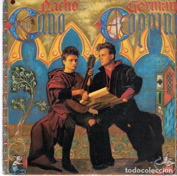 Vinyl records: Nacho Cano, Germ&aacute;n Coppini &ndash; Dame Un Chupito De Amor (Vinyl, Ariola A-107811)