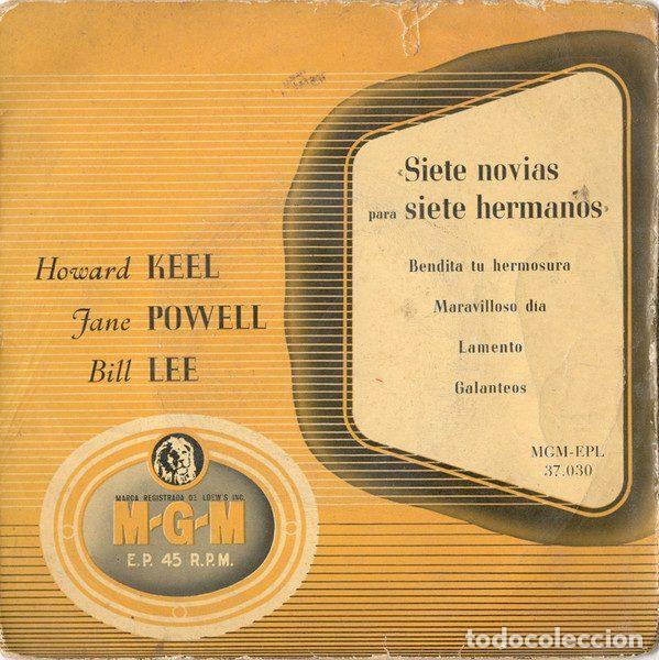 Dischi in vinile: Various &ndash; Siete Novias Para Siete Hermanos (Vinyl, MGM Records MGM-EPL 37.030)