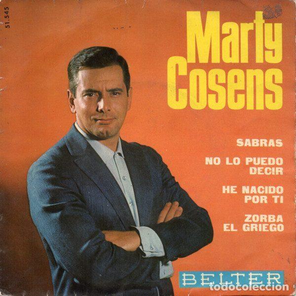 Disques de vinyle: Marty Cosens &ndash; Sabras (Vinyl, Belter 51.545)