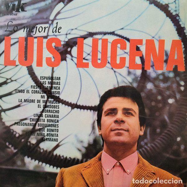 Vinyl records: Luis Lucena &ndash; Lo Mejor De Luis Lucena (Vinyl, Vik VIK-3039)