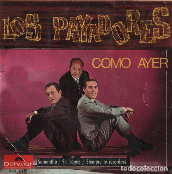 Disques de vinyle: Los Payadores &ndash; Como Ayer (Vinyl, Polydor 336 FEP)
