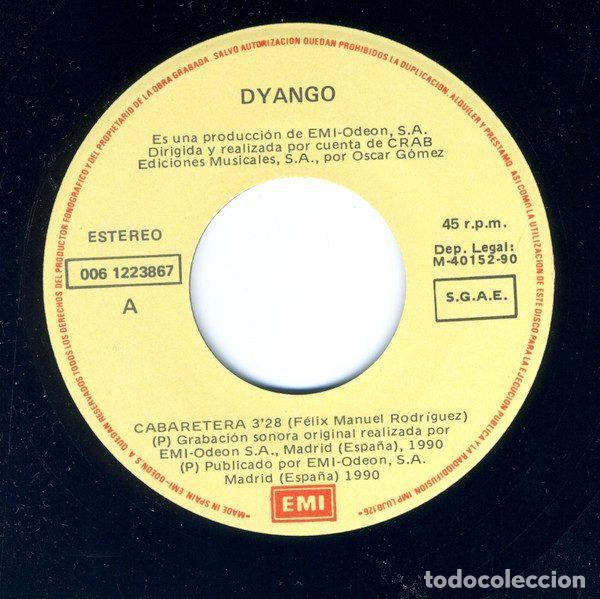 Discos de vinilo: Dyango &ndash; Cabaretera (Vinyl, EMI 006 12 2386 7) - Foto 3