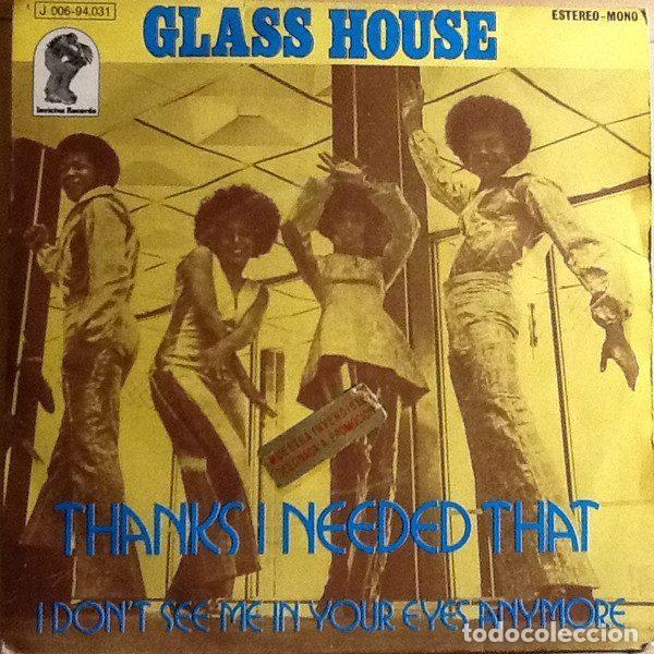Dischi in vinile: Glass House &ndash; Thanks I Needed That (Vinyl, Invictus 1 J006-94.031)