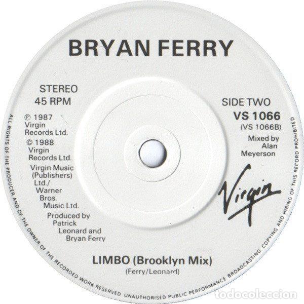 Discos de vinilo: Bryan Ferry &ndash; Limbo (Vinyl, Virgin VS 1066) - Foto 4