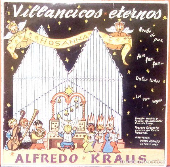 Discos de vinilo: Alfredo Kraus &ndash; Villancicos Eternos (Vinyl, Carillon EPC1)