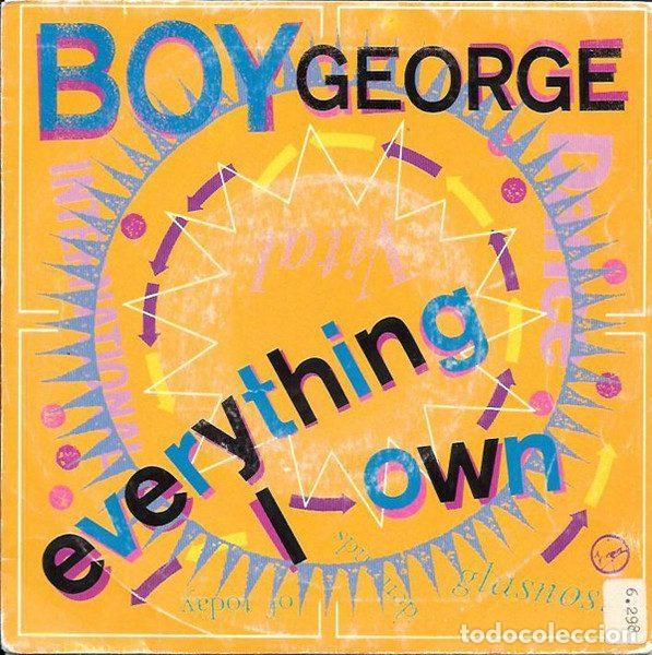 Vinyl records: Boy George &ndash; Everything I Own (Vinyl, Virgin A 108 891)