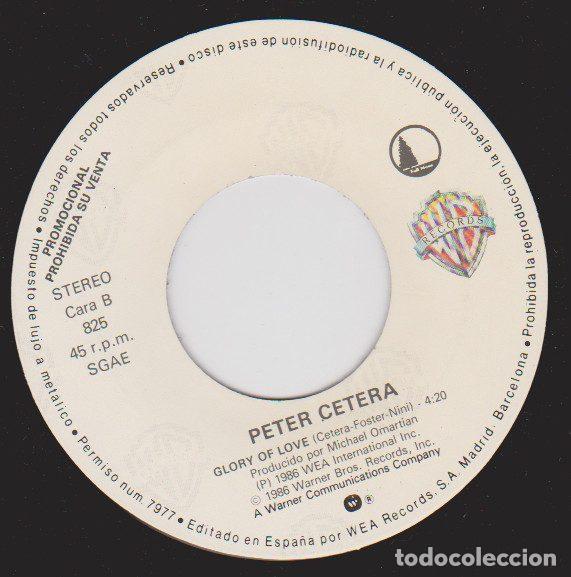 Discos de vinilo: Peter Cetera &ndash; Big Mistake (Vinyl, Warner Bros. Records 825) - Foto 4