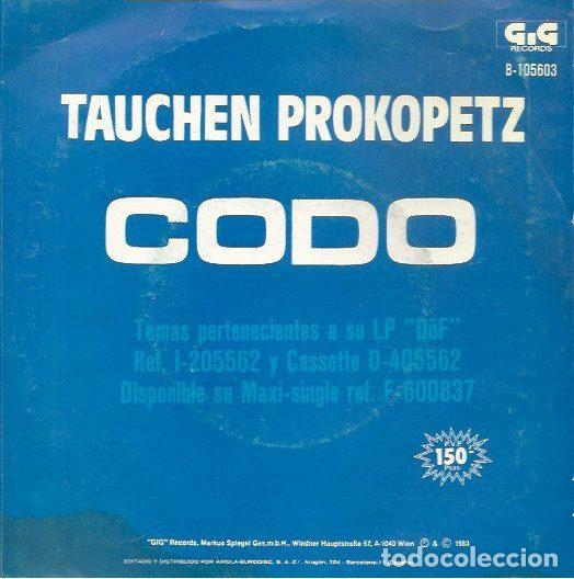 Vinyl records: Tauchen Prokopetz &ndash; Codo (Vinyl, GiG Records B-105.603)