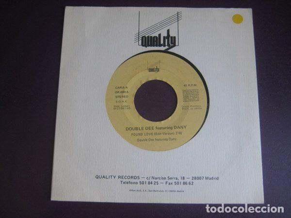 Vinyl-Schallplatten: Double Dee Featuring Dany &ndash; Found Love (Vinyl, Quality Records QR 009 S)