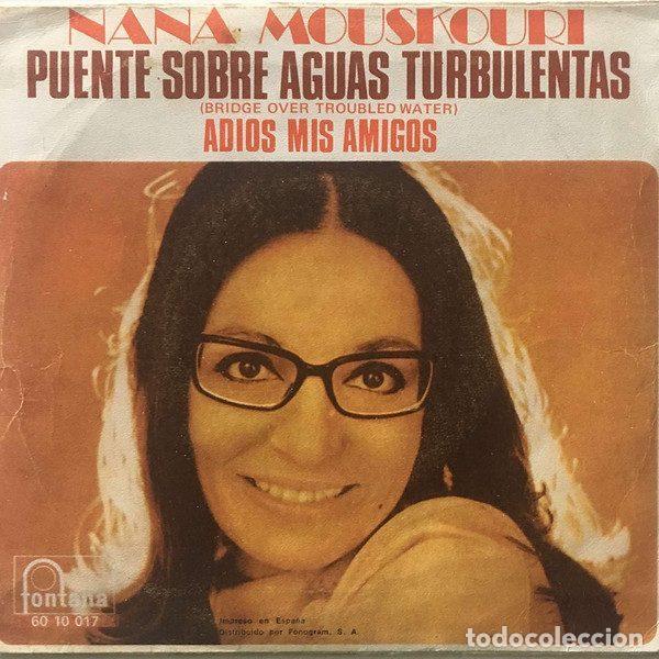 Vinyl-Schallplatten: Nana Mouskouri &ndash; Puente Sobre Aguas Turbulentas = Bridge Over Troubled Water (Vinyl, Fontana 60...