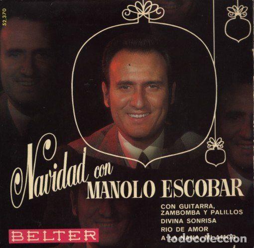 Discos de vinil: Manolo Escobar &ndash; Navidad Con Manolo Escobar (Vinyl, Belter 52.370)