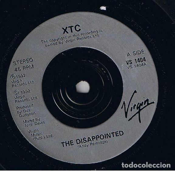 Discos de vinilo: XTC &ndash; The Disappointed (Vinyl, Virgin VS1404) - Foto 3
