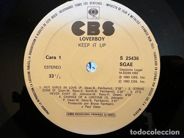 Discos de vinilo: Loverboy &ndash; Keep It Up (Vinyl, CBS S 25436) - Foto 1