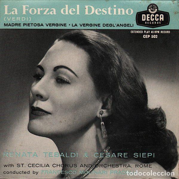 Vinyl-Schallplatten: Verdi / Renata Tebaldi & Cesare Siepi With St. Cecilia Chorus And Orchestra, Rome, Francesco...