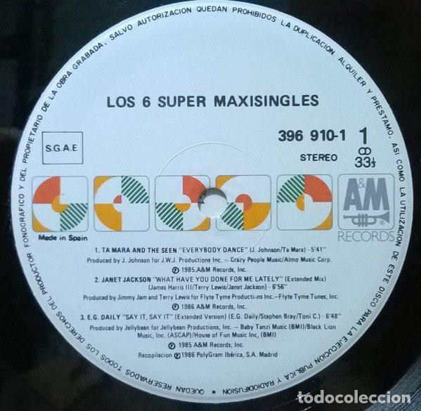 Discos de vinilo: Various &ndash; Los 86 Super Maxisingles (Vinyl, A&M Records 396 910-1) - Foto 3
