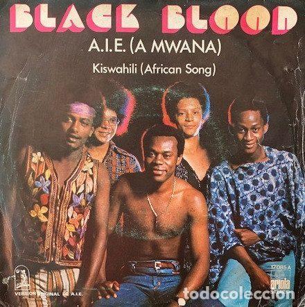 Discos de vinil: Black Blood &ndash; A. I. E. (A Mwana) (Vinyl, Ariola 17.085-A)