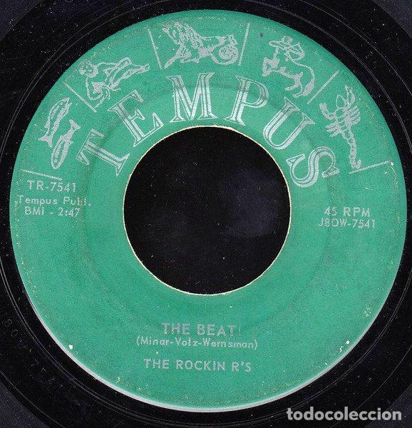 Discos de vinil: The Rockin R's &ndash; The Beat / Crazy Baby (Vinyl, Tempus TR-7541)