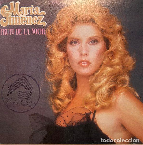 Disques de vinyle: Mar&iacute;a Jim&eacute;nez &ndash; Fruto de la Noche (Vinyl, Movieplay 02.3775/9)