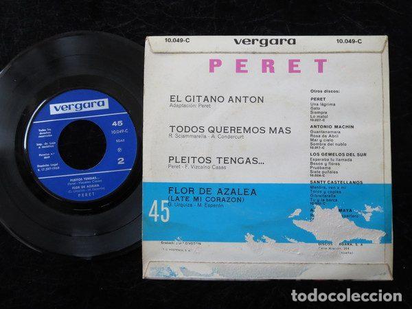 Discos de vinilo: Peret &ndash; El Gitano Ant&oacute;n (Vinyl, Vergara 10.049-C) - Foto 3