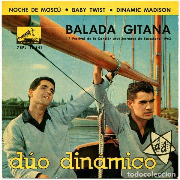 Vinyl-Schallplatten: D&uacute;o Din&aacute;mico &ndash; Balada Gitana (Vinyl, La Voz De Su Amo 7EPL 13.841)