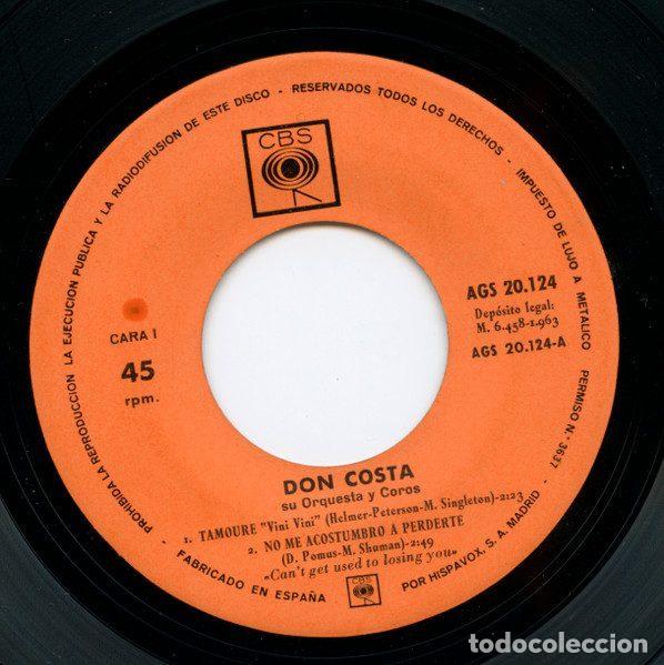 Discos de vinilo: Don Costa Su Orquesta Y Coros &ndash; &Eacute;xitos, &Eacute;xitos, &Eacute;xitos...! El Sonido De Don Costa, Su Orquesta Y... - Foto 3