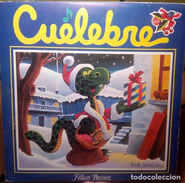 Dischi in vinile: Cu&eacute;lebre &ndash; Felices Pascues (Vinyl, Sociedad Fonogr&aacute;fica Asturiana LSFA-33)
