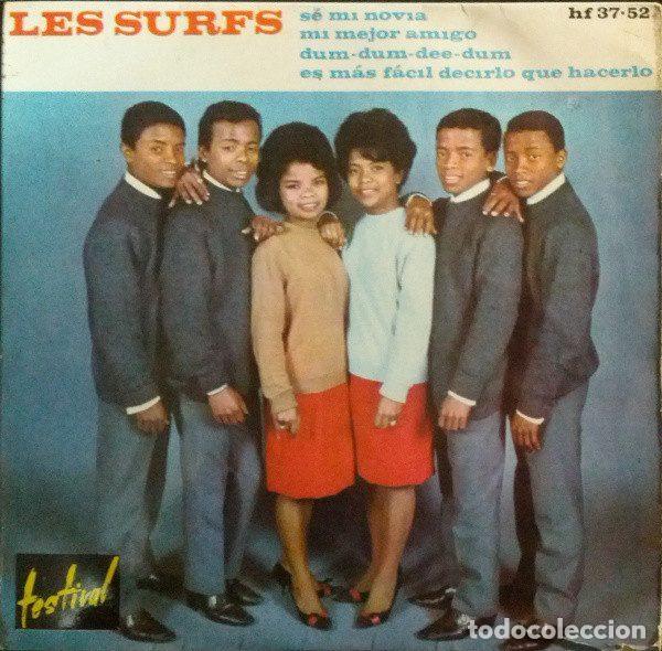 Disques de vinyle: Les Surfs &ndash; Reviens Vite Et Oublie / Ce Gar&ccedil;on / Dum-Dum-Dee-Dum / Pas Si Simple Que &Ccedil;a (Vinyl,...