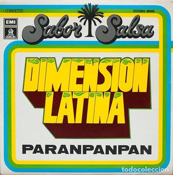 Vinyl records: Dimension Latina &ndash; Paranpanpan / El Mala Suerte (Vinyl, Odeon 1 J 006-97.711)