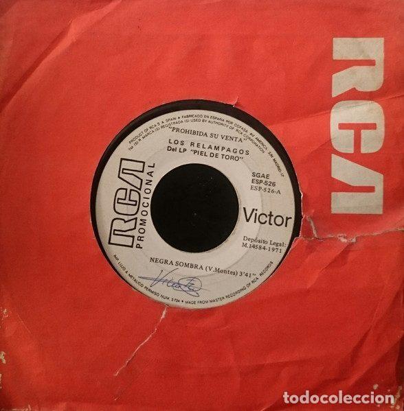Vinyl records: Los Relampagos &ndash; Negra Sombra (Vinyl, RCA Victor ESP-526)