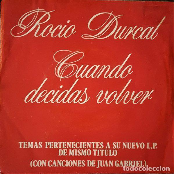 Discos de vinil: Roc&iacute;o D&uacute;rcal &ndash; Cuando Decidas Volver (Vinyl, Ariola A0200)