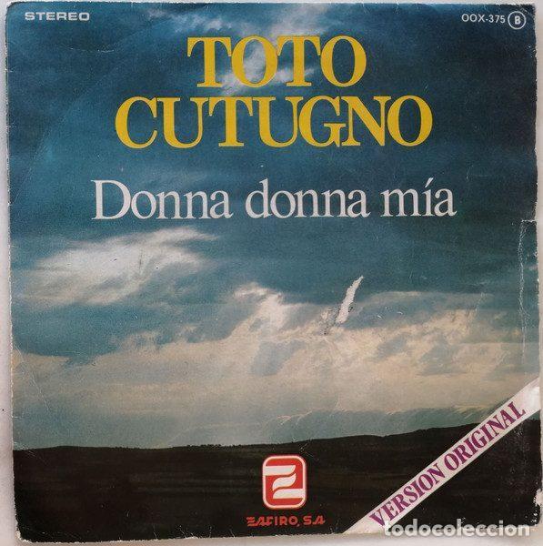 Dischi in vinile: Toto Cutugno &ndash; Donna Donna M&iacute;a (Vinyl, Zafiro OOX-375)
