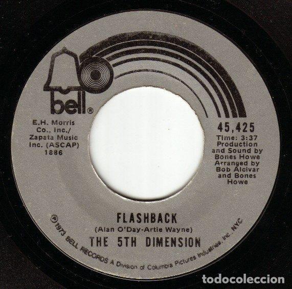 Disques de vinyle: The 5th Dimension &ndash; Flashback / Diggin' For A Livin' (Vinyl, Bell Records 45,425)